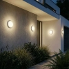 Viggo White Round 16w LED Bunker IP65 - lifestyle
