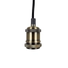 Ailia Imports Bronze Vintage Cord Set without Globe