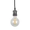 Ailia Imports Black Pearl Vintage Cord Set with Globe