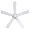 Eglo Waikiki AC Ceiling Fan - All White 20518101 - underside