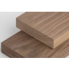 Walnut Timber LED Pendant light - closup