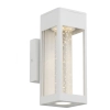 Hollis White Exterior Wall Light - 2 Sizes