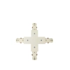 Ailia Imports - Single Circuit Track - X Connector - White