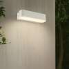 Ziron White Outdoor Bunker Lights - large - lifestyle