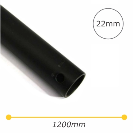 1200mm Fan Extension Rod - Black - suits Sky and Glacier