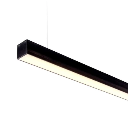 Ailia Sleek 35x37 1.8m Long Linear LED Pendant Light