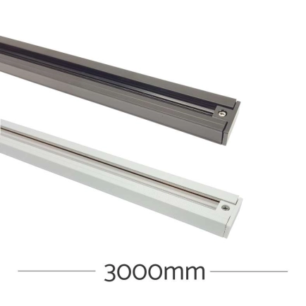 Ailia Track - 3000mm Track - Black & White