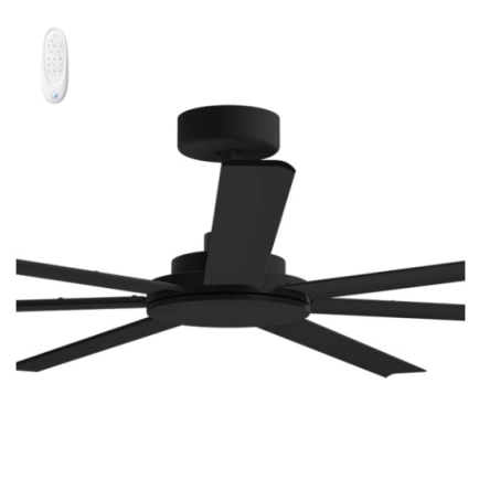 Alula 80in DC Ceiling Fan - All Black ALU-780-BK