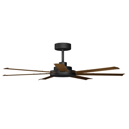 Calibo Alula 80inch Black / Koa ceiling fan