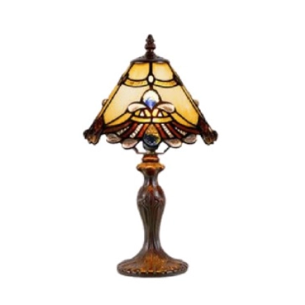 G&G Brothers TL-081072B/311S/2 Benita Beige Cone Table Lamp