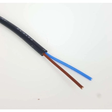 2 Core Black Lighting Cable