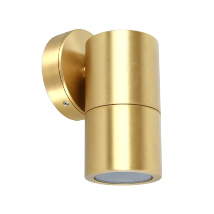 CLA PG1FBR2 - Single Fixed Wall light- Polished Brass - 1 x GU10 
