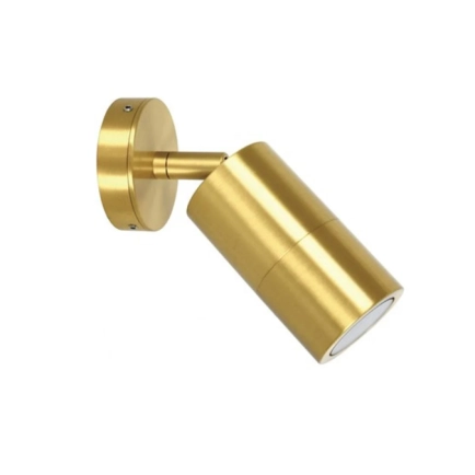 CLA PG1ABR2 - Single adjustable Spotlight- Polished Brass  - 1 x GU10 