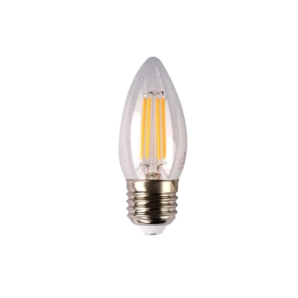 Sunny SAL Candle 4W E27 5000K Clear Dimmable Globe
