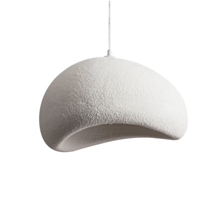 Cardinal 600mm White Polyresin Pendant