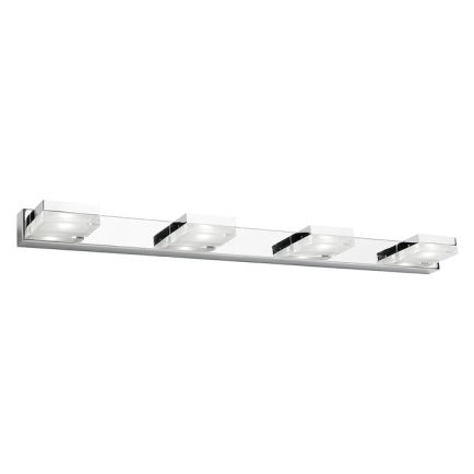 Cougar Lighting Cube 4LT Chrome Vanity Light