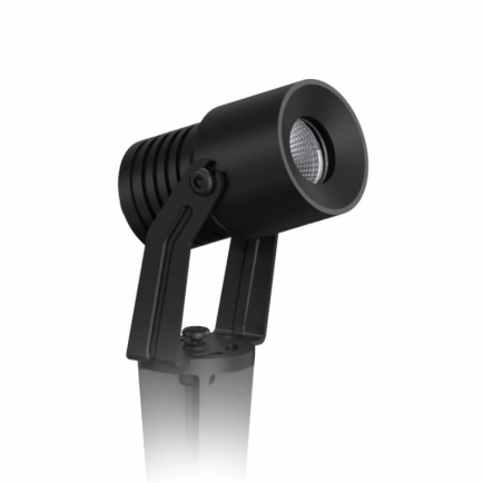 Unios Lighting Emerald 3W Garden Spotlight Black