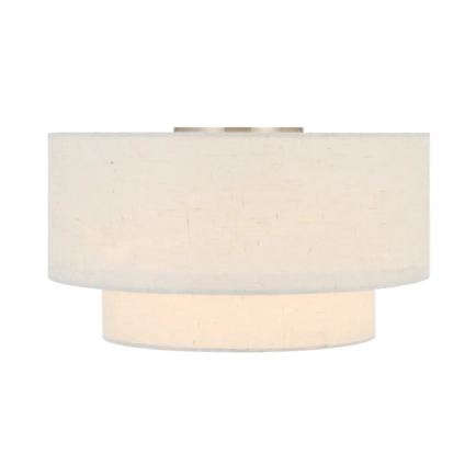 Gisele 35cm DIY  Nickel / Ivory Shade