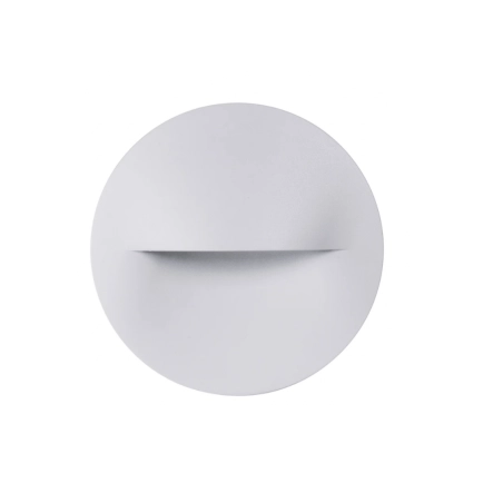 HV3227T-WHT Lisca White 240v LED Round Wall Light