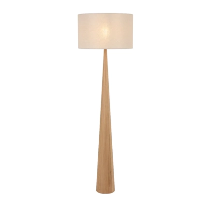 Telbix Lighting Lovisa Oak Floor Lamp