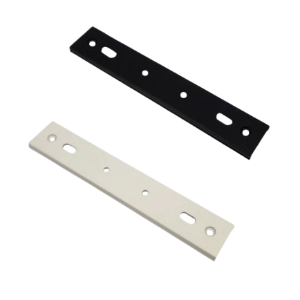Magnetic Track Joining Bar - Black and white 