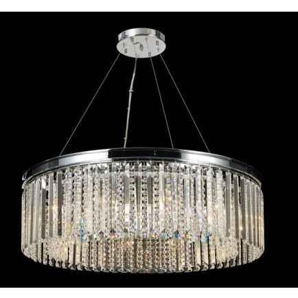 Ailia Imports Matilda 800mm 12LT Crystal Pendant AC-1580-500-CHR