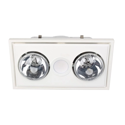 Mercator Lighting Midas 2 Heat Lamp Bathroom Exhaust