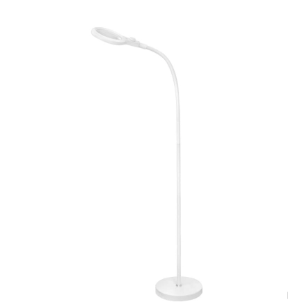 OD127BW Magnifying Floor Lamp - White