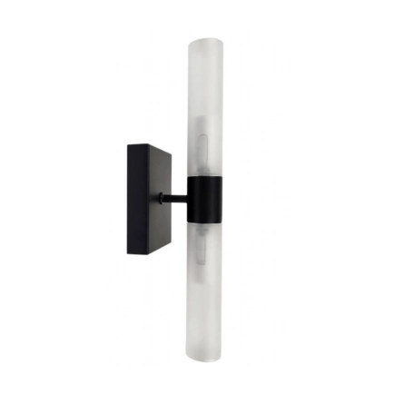 Odette Black 2LT Wall Light AW-2130-BLK