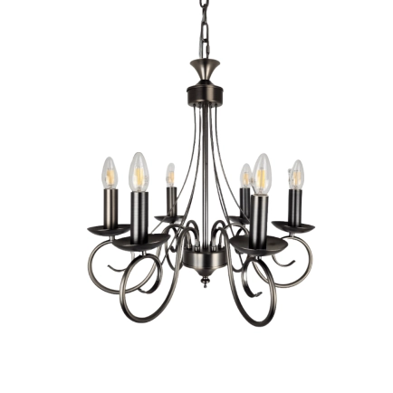 Piermont 6LT Silver Pendant - AP-1263-6-SIL