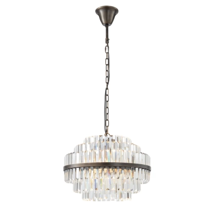Evelyn 50cm 4LT Chandelier Ant Brass 1001630