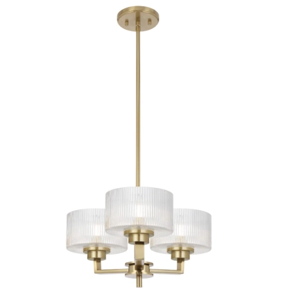 Moreno II 3LT Pendant - Aged Gold E14