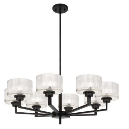 Moreno II 8LT Pendant - Black E14