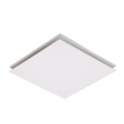 Flow 240 Square Exhaust Fan White MXFFS25W