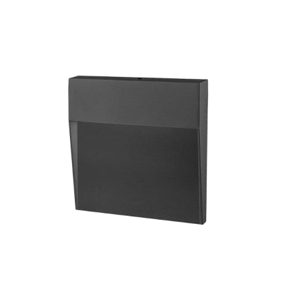 Regis 4w 240V Black Step Light MLXR3454M