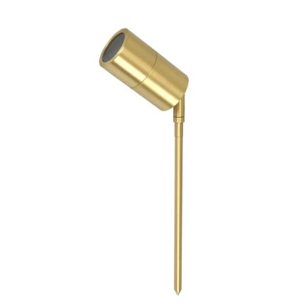 SPMSBR2-MR16 12V Garden Spike Polished Brass