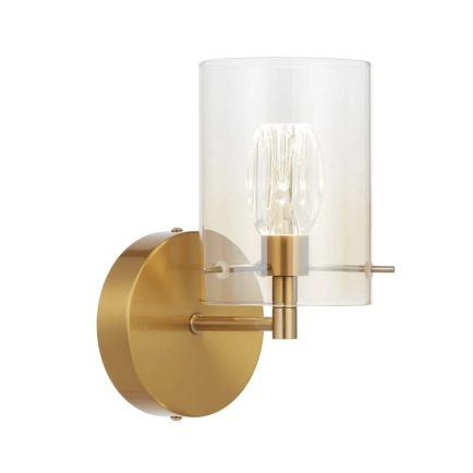 Crevil Antique Gold/Amber Interior Wall Light CREVIL WB-AGAM