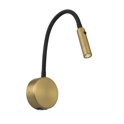 Solio Antique Brass Interior Wall Light SOLIO WB-AB