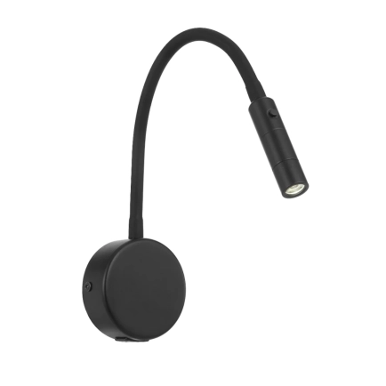 Solio Black Interior Wall Light SOLIO WB-BK