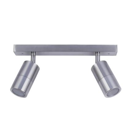 PG2BAR- GU10 Titanium Twin Exterior Bar Light IP44