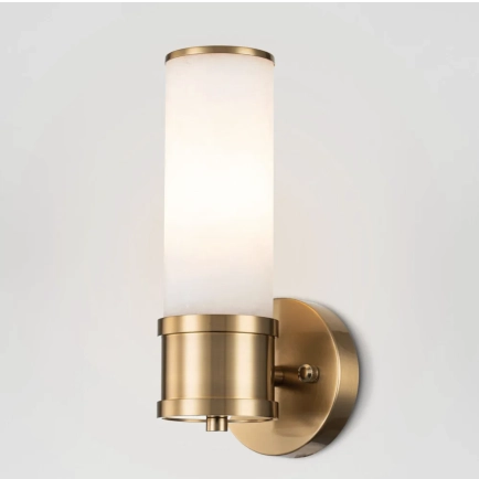 Herman Brass Single Interior Wall Light ELS1116381