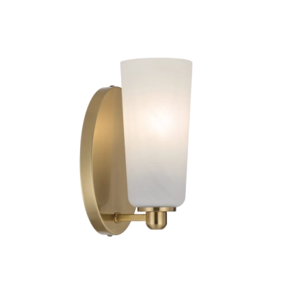 Brevan 1Lt Ant Brass Wall Bracket WB1-AGMB