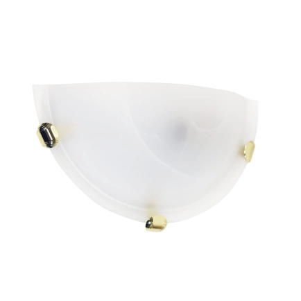 Remo wall sconce alabaster gold