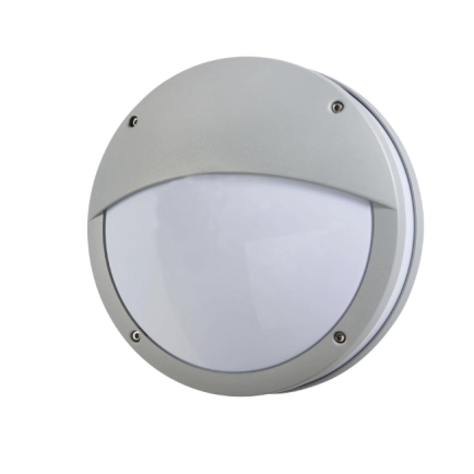 Trevi 2 Light Round Bunker Silver