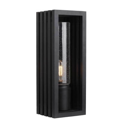 Portico Matte Black Small Wall Light 1000857