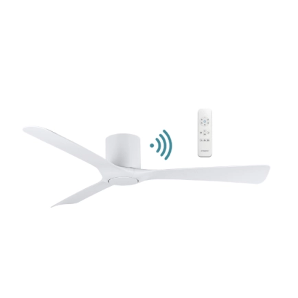 Fresno DC 52" White Smart Ceiling Fan 