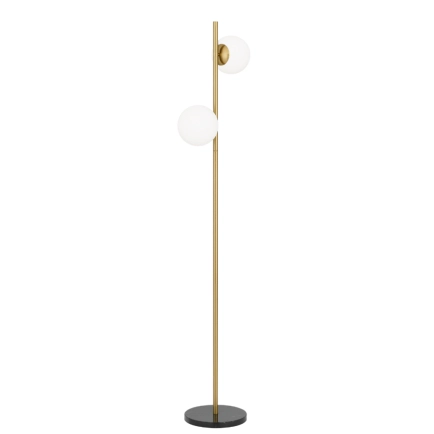 Figaro Antique Gold Floor Lamp