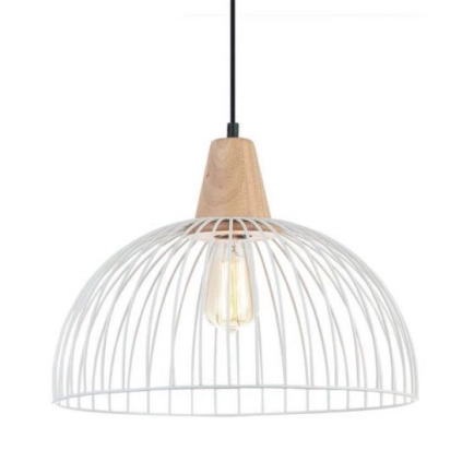 Strand White Pendant