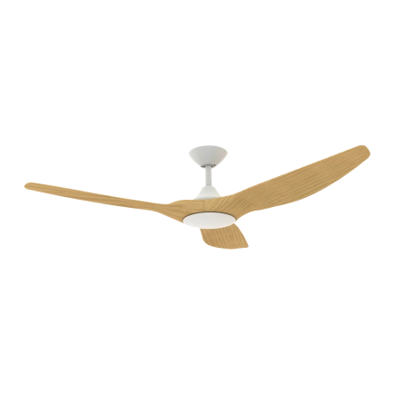 Domus Lighting Strike 60" Ceiling Fan White/Oak