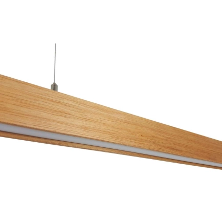 Ailia Imports Victorian Ash LED Pendant light - closeup